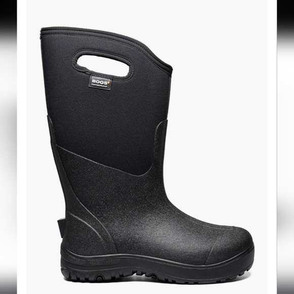 BOGS ultra high black Men's insulated waterproof boots - Picture 1 of 7